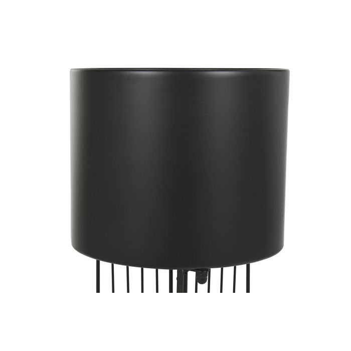 DKD Home Decor Macetero Loftcarter Negro 28 x 70 x 28 cm (2 Unidades) Metal 2