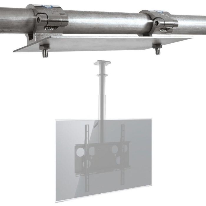 Hagor Traversenadapterplatte inkl. 2 x Schelle 1 Hagor Traversenadapterplatte inkl. 2 x Schelle 1