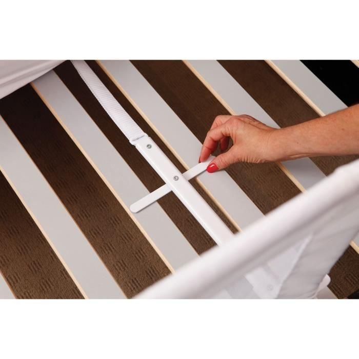 DREAMBABY Barandilla de cama extra grande PHoeNIX - Plegable y portátil - L 110 x W 45,5 cm - Blanco 4 DREAMBABY Barandilla de cama extra grande PHoeNIX - Plegable y portátil - L 110 x W 45,5 cm - Blanco 4