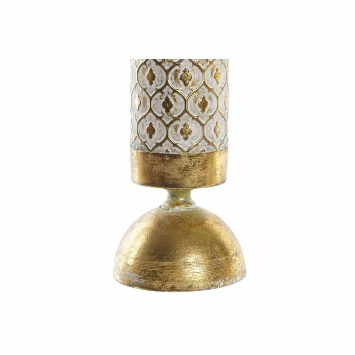 Portavela Arabe DKD Home Decor Dorado 11 x 41 x 11 cm Set de 2 1 Portavela Arabe DKD Home Decor Dorado 11 x 41 x 11 cm Set de 2 1