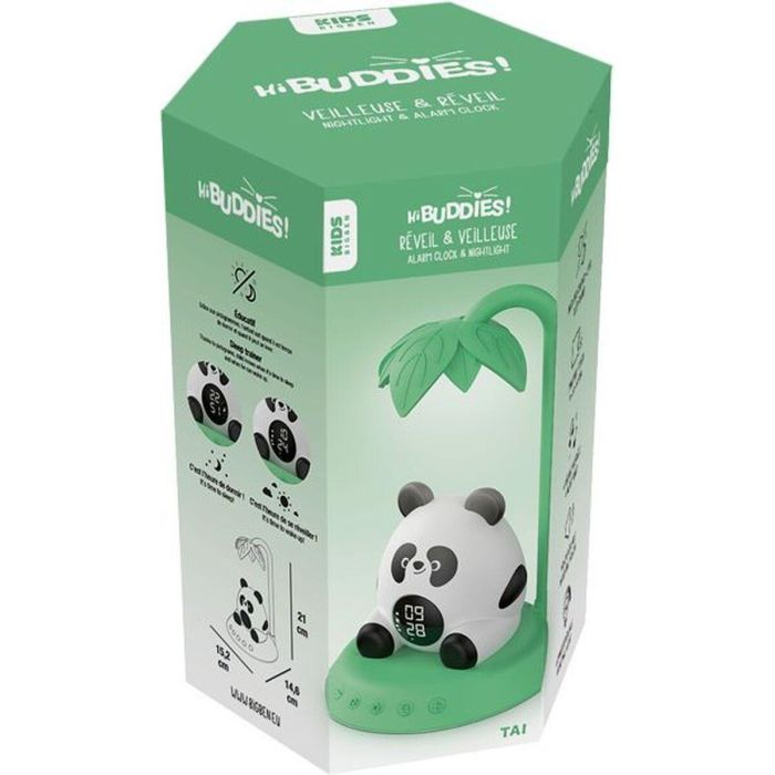 BIGBEN KIDS BIG3499550389951 Despertador con luz nocturna Panda 1 BIGBEN KIDS BIG3499550389951 Despertador con luz nocturna Panda 1