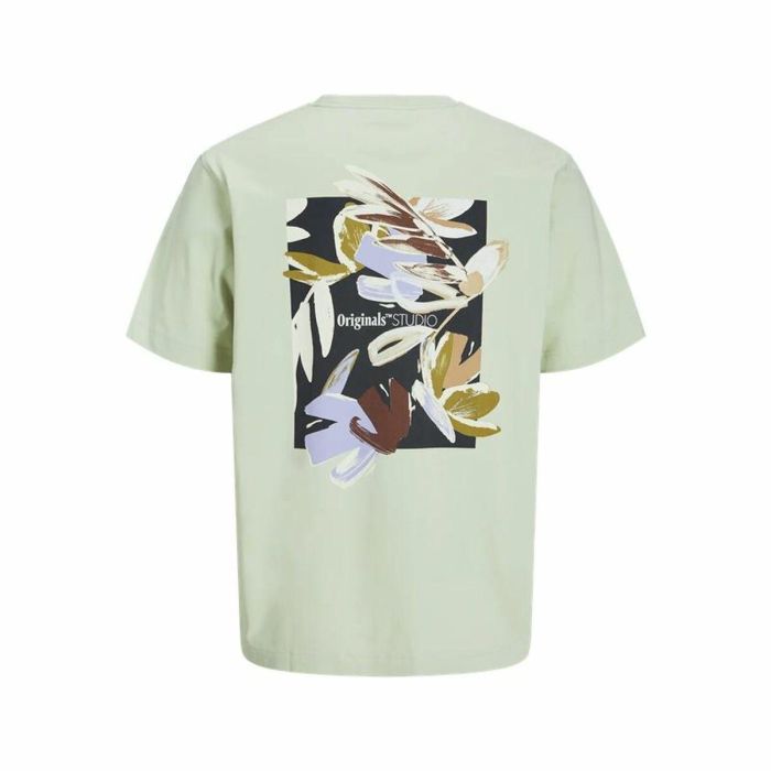 Camiseta de Manga Corta Hombre Jack & Jones Jorvarenna Painted Azul 6