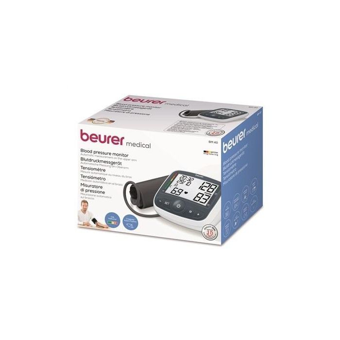 Beurer BM-40 Tensiómetro de Brazo con Pantalla LCD Grande, Prueba Clínica ESH 4 Beurer BM-40 Tensiómetro de Brazo con Pantalla LCD Grande, Prueba Clínica ESH 4