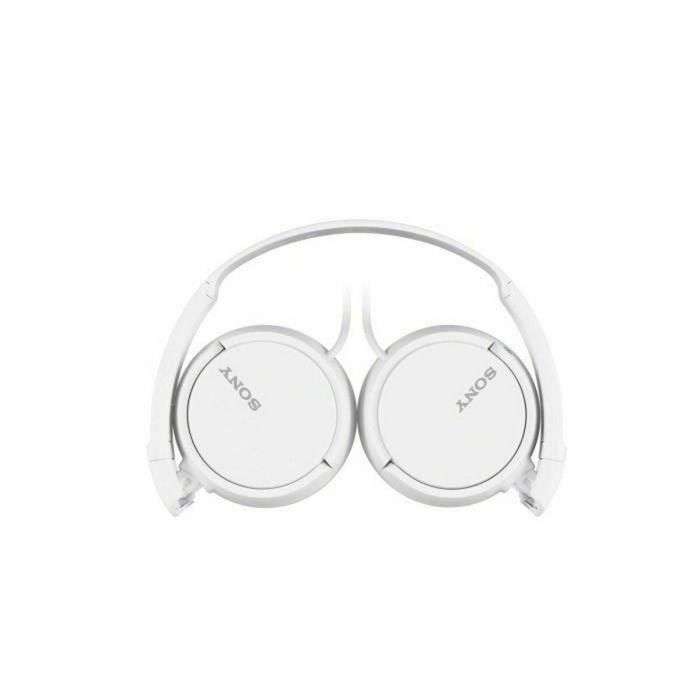 Sony MDR-ZX110AP Auriculares de Diadema Plegables con Micrófono Alámbricos Jack 3.5mm Blancos para Música y Llamadas 1
