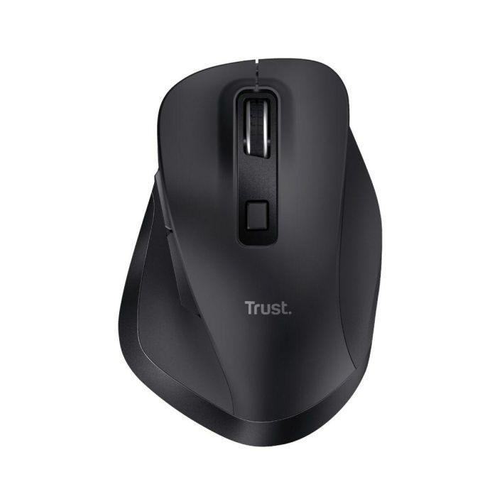 Trust 24727 Ratón Inalámbrico Ergonómico Fyda Eco con Batería Recargable, 2400 DPI, 85% Materiales Reciclados y 6 Botones Óptico Trust 24727 Ratón Inalámbrico Ergonómico Fyda Eco con Batería Recargable, 2400 DPI, 85% Materiales Reciclados y 6 Botones Óptico
