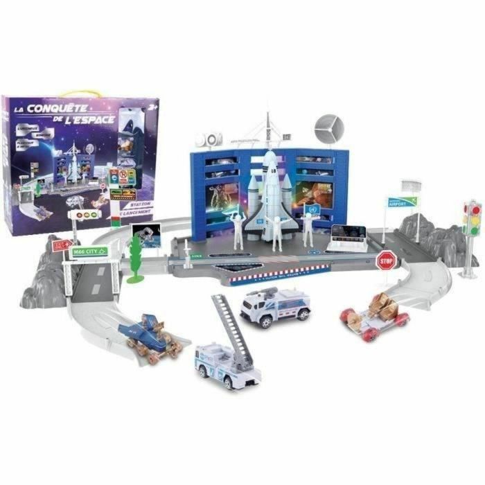 MGM MGM3301040905117 Estación de Lanzamiento del Transbordador Espacial con 3 Vehículos Metálicos 0 MGM MGM3301040905117 Estación de Lanzamiento del Transbordador Espacial con 3 Vehículos Metálicos 0