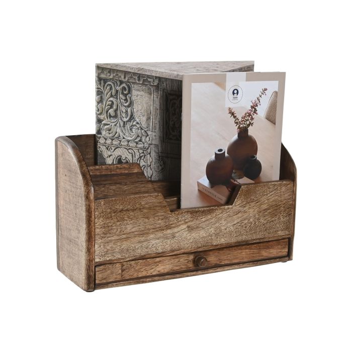 Organizador Urban DKD Home Decor Marron 11 x 17 x 30 cm 3 Organizador Urban DKD Home Decor Marron 11 x 17 x 30 cm 3