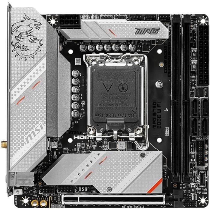 Placa base MSI MPG B760I EDGE WIFI Intel B760 LGA 1700 mini ATX 1 Placa base MSI MPG B760I EDGE WIFI Intel B760 LGA 1700 mini ATX 1
