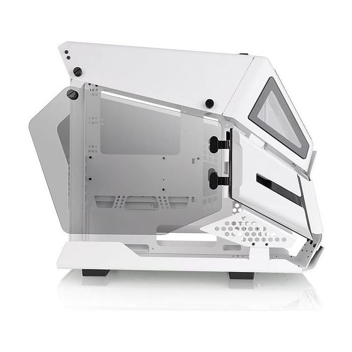 Thermaltake AH T200 Snow Micro Torre PC Blanco micro ATX Mini-ITX Vidrio Templado 2
