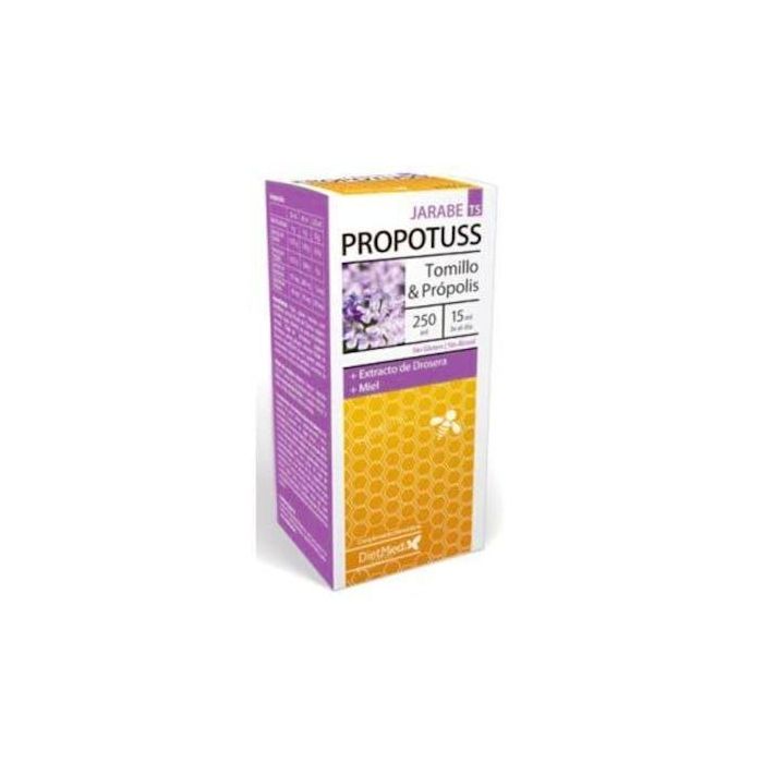 DIETMED Propotuss Ts Jarabe Miel, Tomillo y Equinácea 250Ml