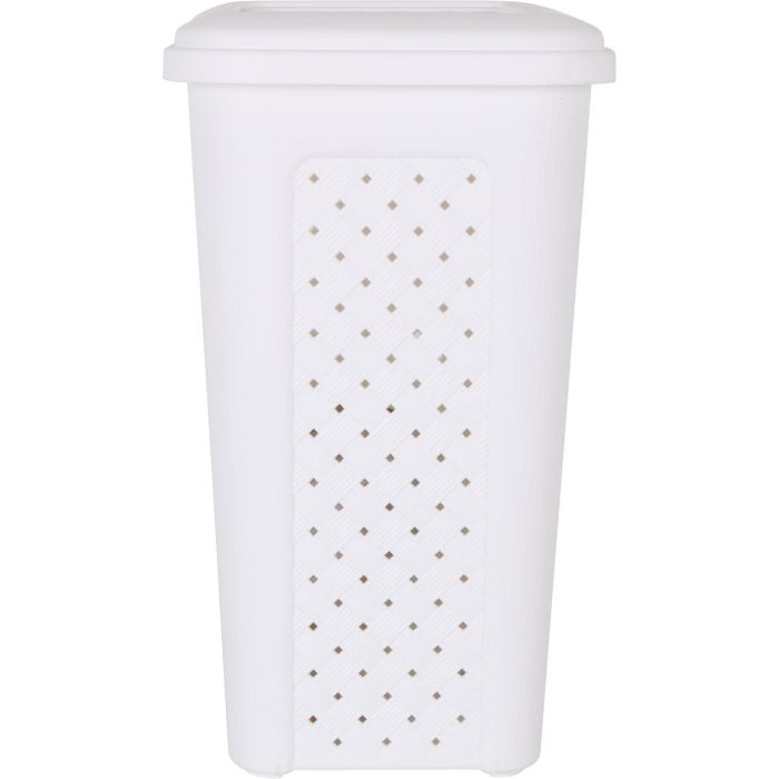 Tontarelli Papelera de Baño Arianna 10 Litros Blanco (8 Unidades) 2