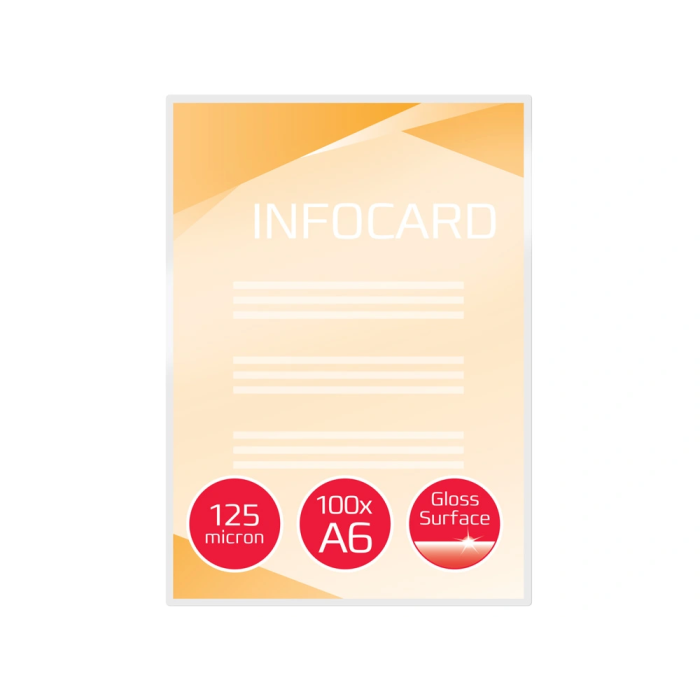 GBC Bolsa de Plastificar Din A6 2x125 Micras Caja 100 Unidades 1