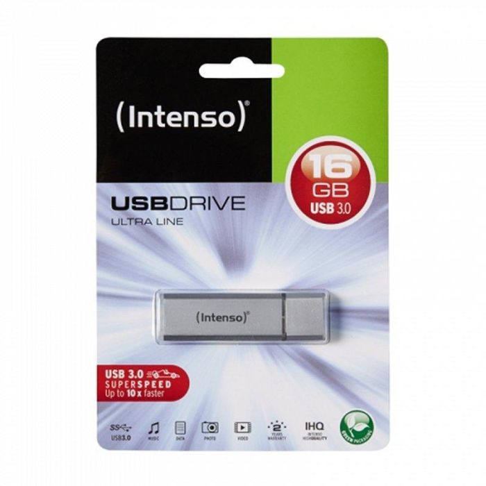 Memoria USB INTENSO Ultra Line USB 3.0 16 GB Blanco 16 GB Memoria USB 2 Memoria USB INTENSO Ultra Line USB 3.0 16 GB Blanco 16 GB Memoria USB 2