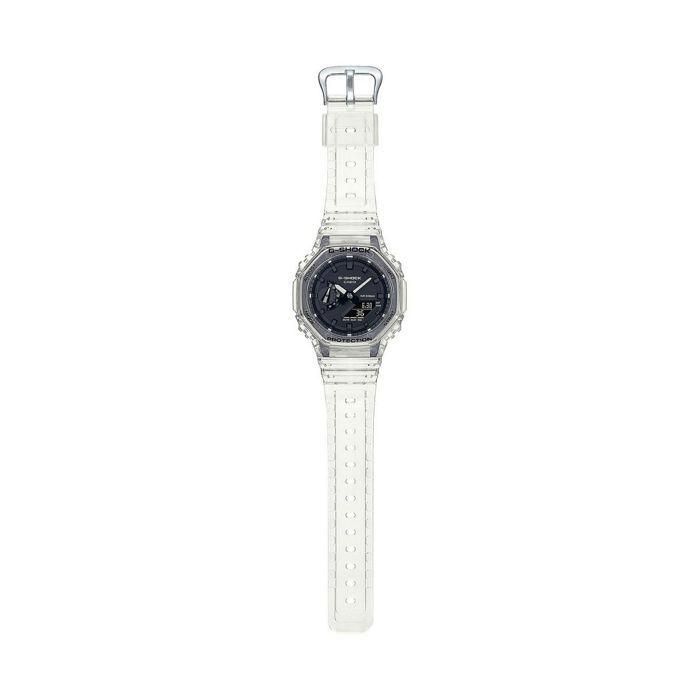 Reloj G-SHOCK - CASIO - Resistente a golpes - Multifunción - Blanco transparente 2 Reloj G-SHOCK - CASIO - Resistente a golpes - Multifunción - Blanco transparente 2