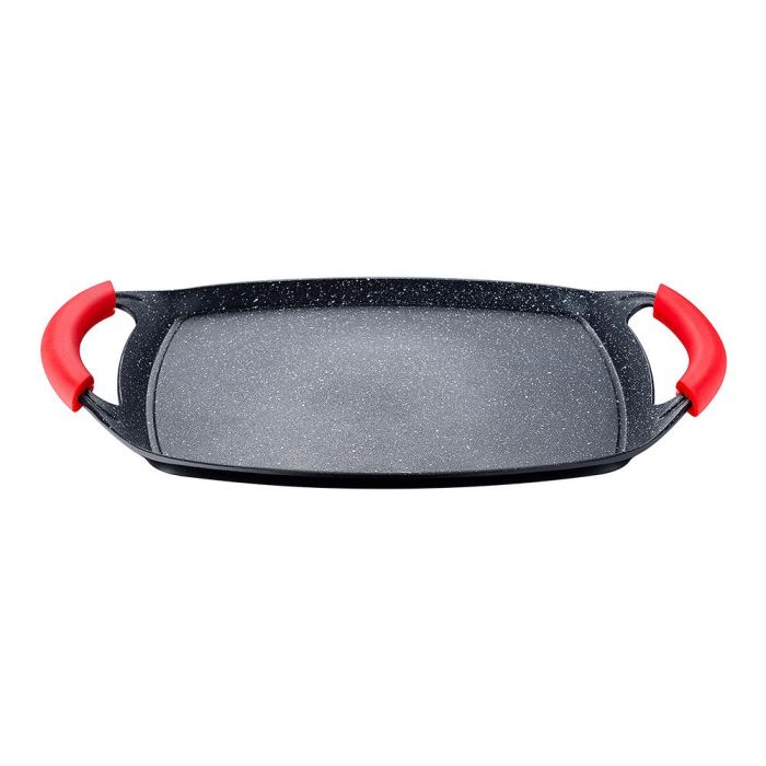 Asador aluminio forjado inducción toledo 37 x 23,5 cm 0 Asador aluminio forjado inducción toledo 37 x 23,5 cm 0