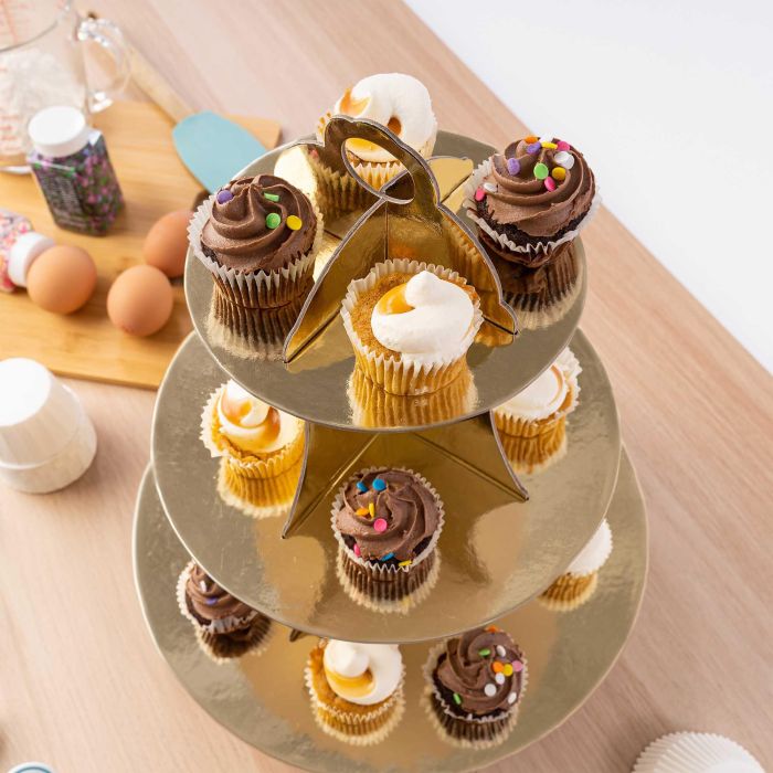 Algon Base Repostería 3 Niveles 16-23-30 cm (24 Unidades) 4 Algon Base Repostería 3 Niveles 16-23-30 cm (24 Unidades) 4