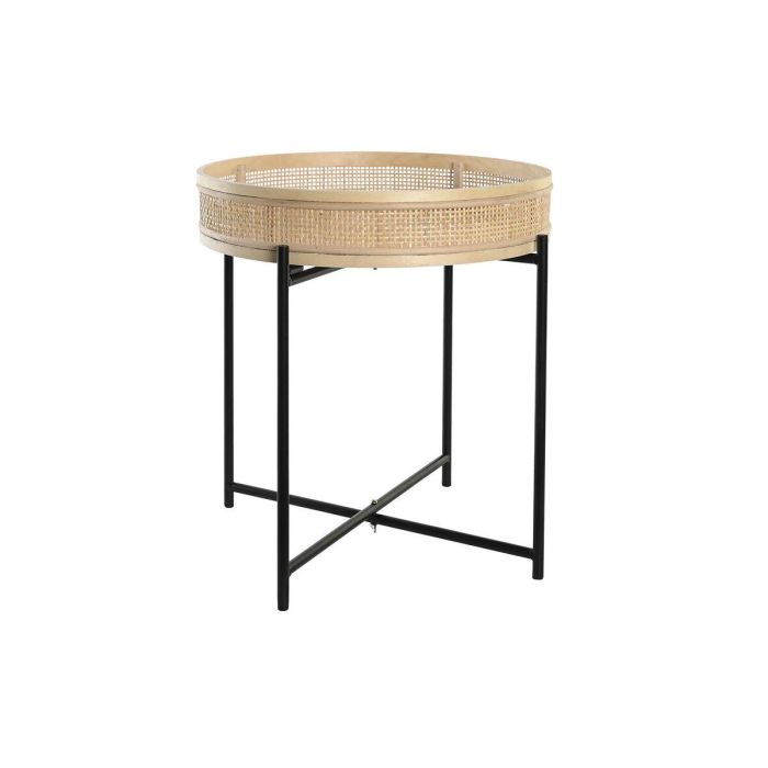 Macetero Scandi DKD Home Decor Natural Negro 43 x 46 x 43 cm