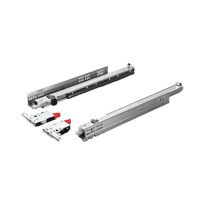 Salice Guía Oculta Cajón Futura F70 Extracción Total Smove Cierre Suave Zincado 70kg 550mm Pack 6 Unidades Salice Guía Oculta Cajón Futura F70 Extracción Total Smove Cierre Suave Zincado 70kg 550mm Pack 6 Unidades