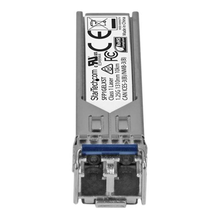 StarTech.com SFP-1GE-LX Módulo Transceptor SFP (mini-GBIC) 1000Base-LX hasta 10 km Compatible con Juniper 1,25 Gbps