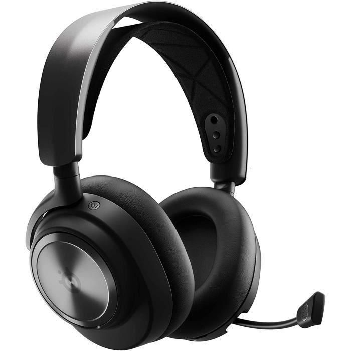 Auriculares Bluetooth con Micrófono SteelSeries Arctis Nova Pro Wireless Negro Multicolor