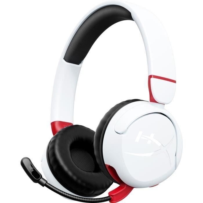 Auriculares con Micrófono Gaming Hyperx Cloud Mini Blanco Infantil