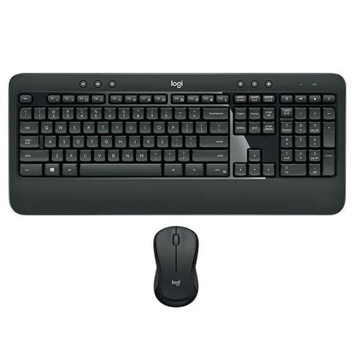 Teclado y Ratón Logitech MK540 Negro Qwerty Español (4 Unidades) 1 Teclado y Ratón Logitech MK540 Negro Qwerty Español (4 Unidades) 1