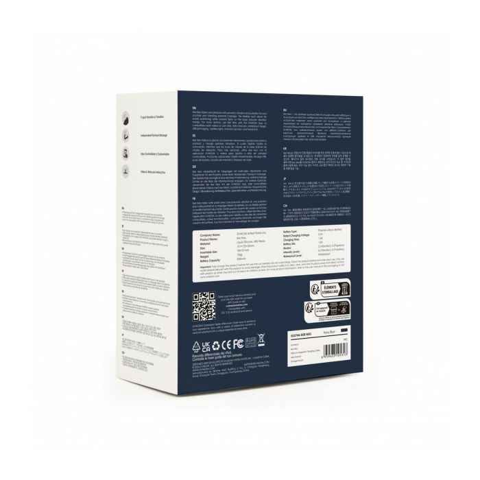 Plug Anal Svakom Azul marino (10,8 cm) 3