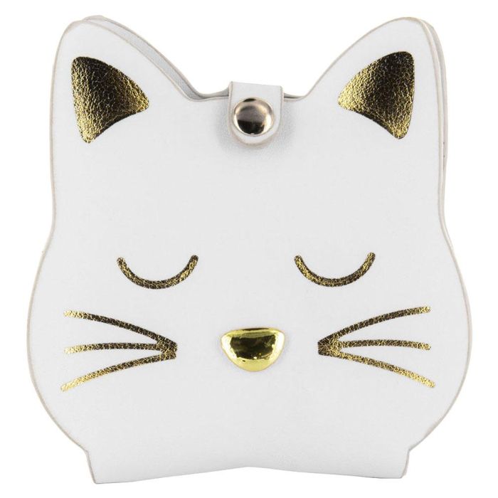 The Concept Factory Juego de Manicura Gato con Estuche Incluye Cortaúñas, Pinzas, Arregla-cutículas y Tijeras 5