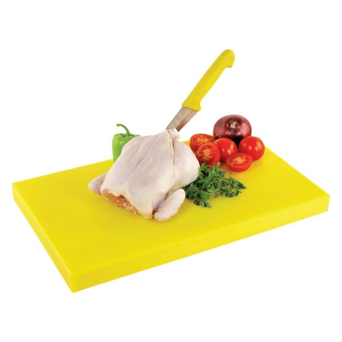 Tabla de cortar Amarillo 40 x 40 x 4 cm (2 Unidades) 1 Tabla de cortar Amarillo 40 x 40 x 4 cm (2 Unidades) 1