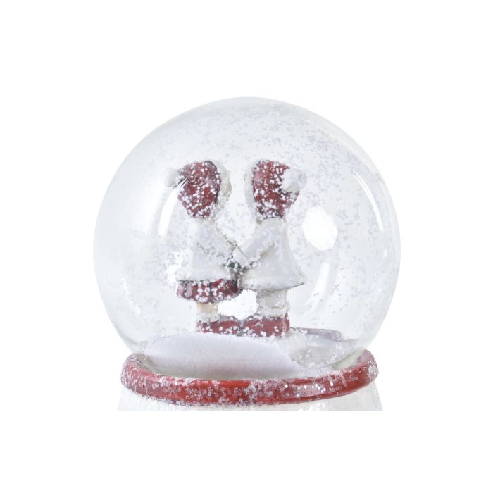 DKD Home Decor Figura de Navidad Tradicional Bola con Luz LED, Colores Rojo y Blanco, de Resina y Cristal - Medidas 7x9x7 cm 3 DKD Home Decor Figura de Navidad Tradicional Bola con Luz LED, Colores Rojo y Blanco, de Resina y Cristal - Medidas 7x9x7 cm 3