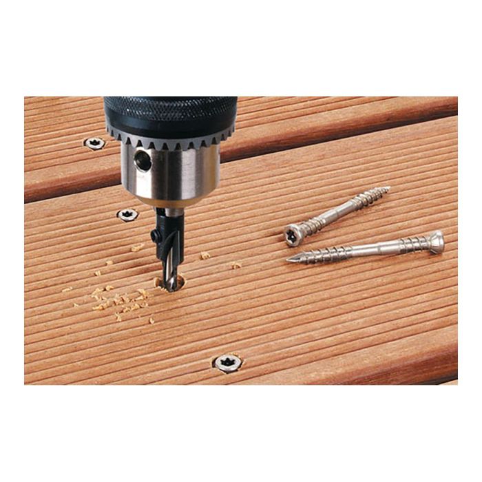 Wolfcraft Broca de taladro para madera ø3,50 / ø5,00 / ø9,50 mm 2