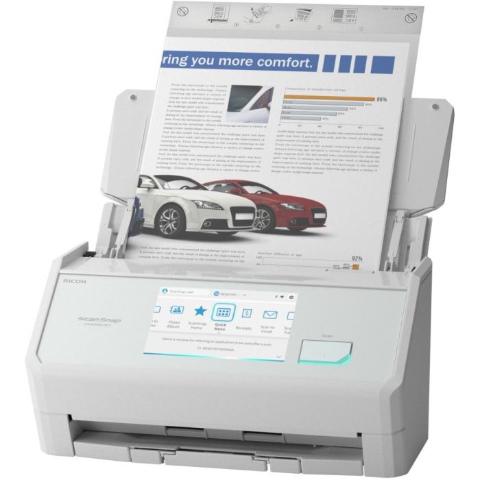 Fujitsu Escáner ScanSnap iX2500 A3 Blanco para Documentos y Fotografías 2