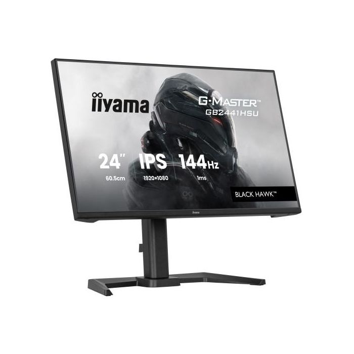 Monitor Iiyama 24 Pulgadas Resolución Full Hd (1920X1080), Panel Ips, 1 Ms (Mprt), 100 Hz, Brillo 250, Contraste 1300:1, Hdmi, Displayport, Usb Hub, Altavoces, Soporte Ajustable, Flicker‑Free, Low Blue Light. 4