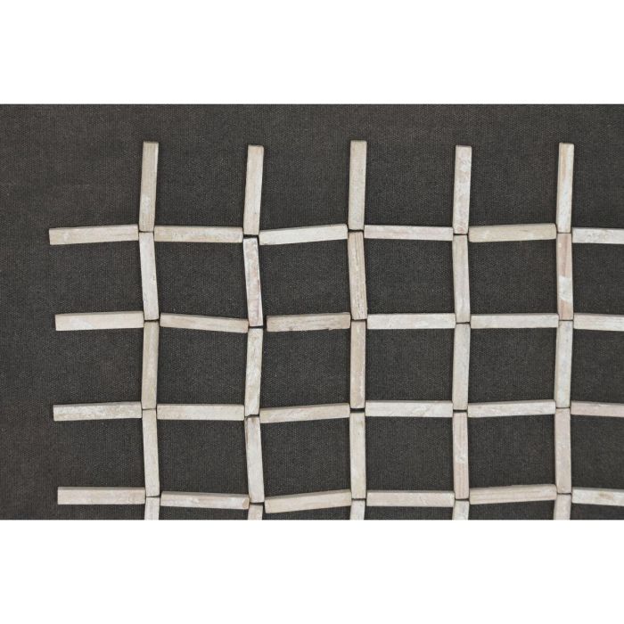 DKD Home Decor Cuadro Oriental de Madera Reciclada Pino Marrón Negro 4 x 82 x 62 cm (2 Unidades) 3