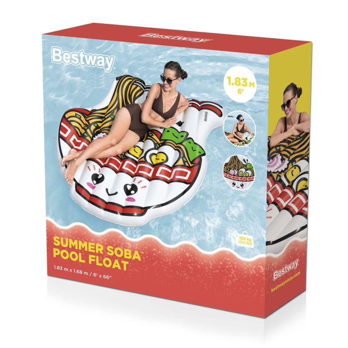 Bestway Colchoneta Hinchable Ramen Bol 183x168 cm Playa y Piscina 43841 2