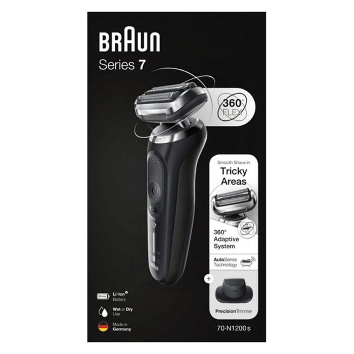 Afeitadora Eléctrica Recargable Braun 70-N1200s Gris 8 Afeitadora Eléctrica Recargable Braun 70-N1200s Gris 8