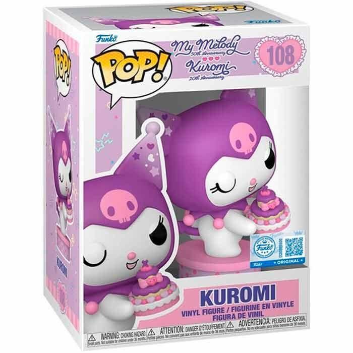 Figura POP Kuromi with Cake Exclusive 1 Figura POP Kuromi with Cake Exclusive 1