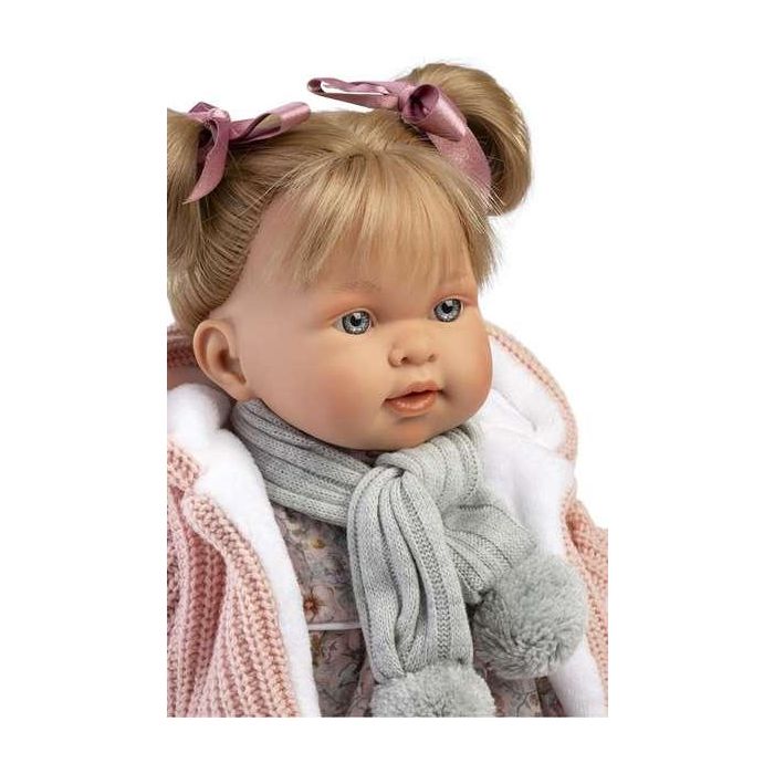 Muñeca llorona alexandra chaqueta de lana y bufanda 42cm 2 Muñeca llorona alexandra chaqueta de lana y bufanda 42cm 2