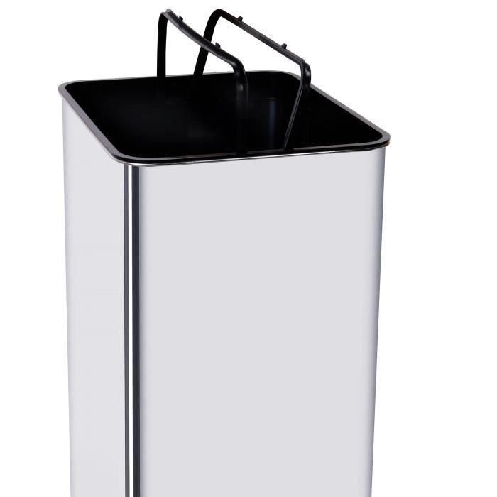 Bote de basura automático KITCHEN MOVE PARKSIDE - 50L - Acero inoxidable con fleje 4 Bote de basura automático KITCHEN MOVE PARKSIDE - 50L - Acero inoxidable con fleje 4