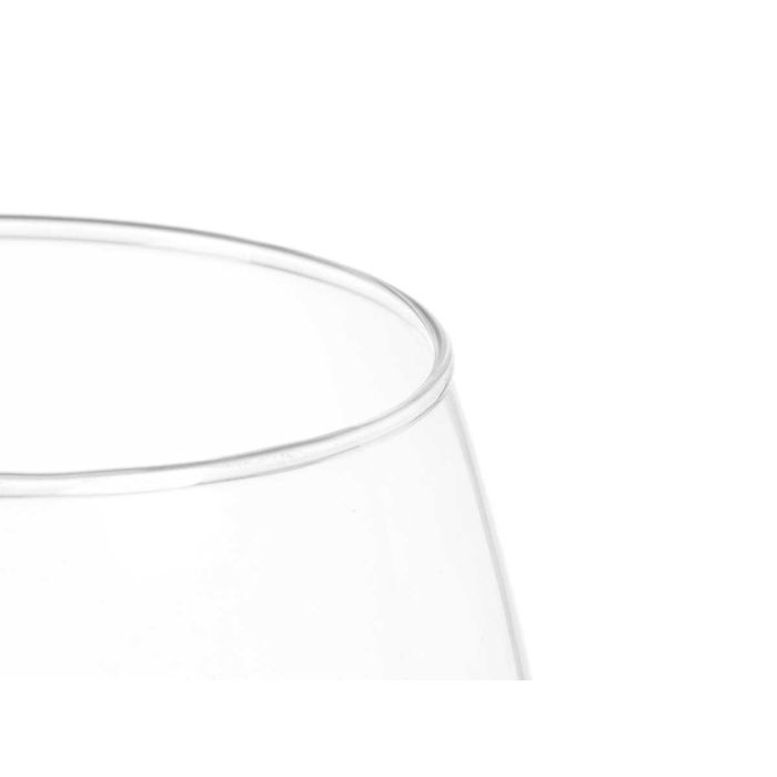 Jarrón de Cristal Abombado 26 cm Giftdecor - Transparente, 12x12x26 cm (6 Unidades) 3 Jarrón de Cristal Abombado 26 cm Giftdecor - Transparente, 12x12x26 cm (6 Unidades) 3