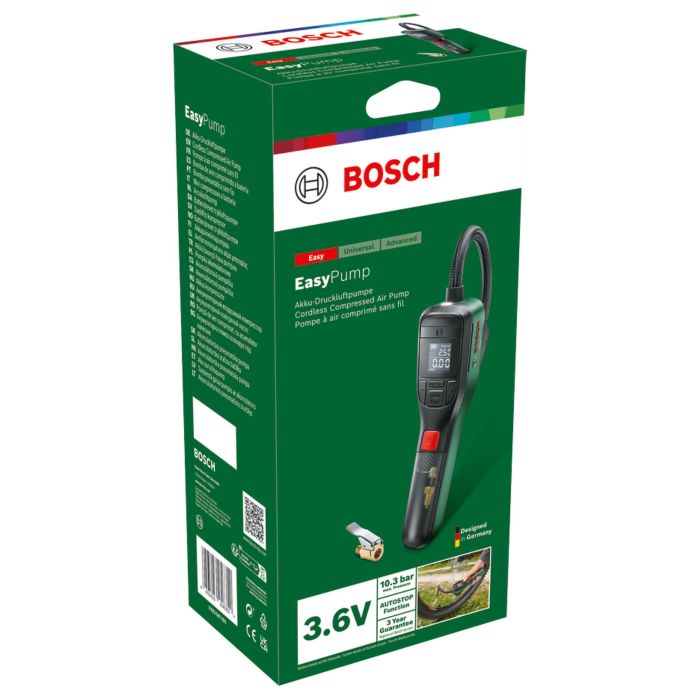 Bosch Bomba de Aire Comprimido 0603947000 - EASY PUMP 150 Psi