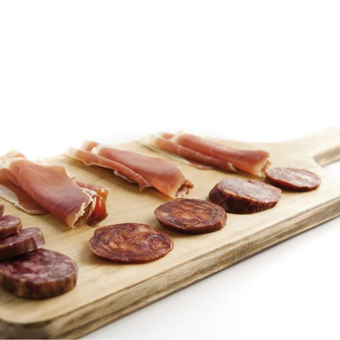 Quid Tabla de Corte de Madera Gastro Fun 47x18x2 cm 1