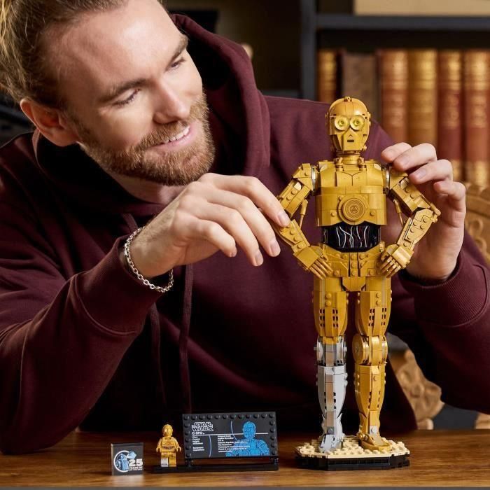 LEGO Star Wars 75398 C-3PO - Minifigura de droide para construir - Kit de modelo para adultos 4 LEGO Star Wars 75398 C-3PO - Minifigura de droide para construir - Kit de modelo para adultos 4