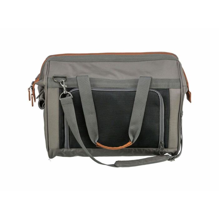 Bolso para Mascotas Trixie Finlay Negro Gris 43 × 26 × 32 cm 20