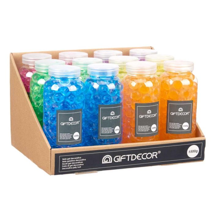 Bote 500Gr Gel Gr Surt 6 Giftdecor 7X17CM (24 Unidades) 2 Bote 500Gr Gel Gr Surt 6 Giftdecor 7X17CM (24 Unidades) 2