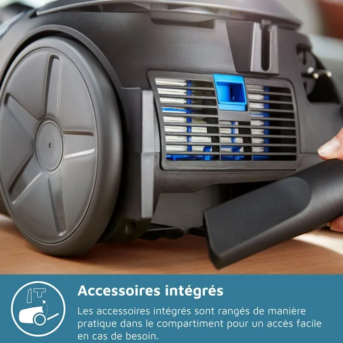 Philips Aspirador con Bolsa PowerGo Clase Energética AAA Filtro Antialérgenos 5