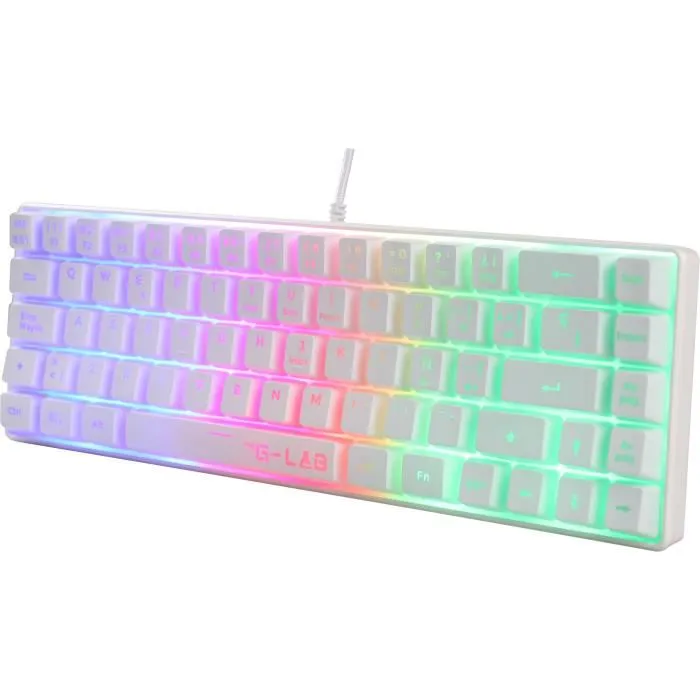 THE G-LAB Combo Hydro Ratón con Cable y Teclado con Cable Paquete Gamer 2 en 1 5