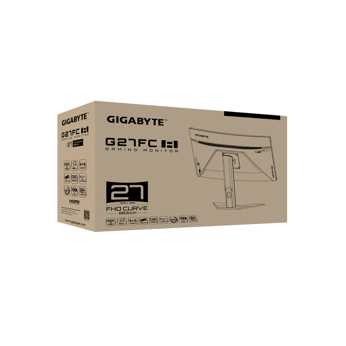 Gigabyte G27FC A pantalla para PC 68,6 cm (27") 1920 x 1080 Pixeles Full HD LED Negro 7 Gigabyte G27FC A pantalla para PC 68,6 cm (27") 1920 x 1080 Pixeles Full HD LED Negro 7