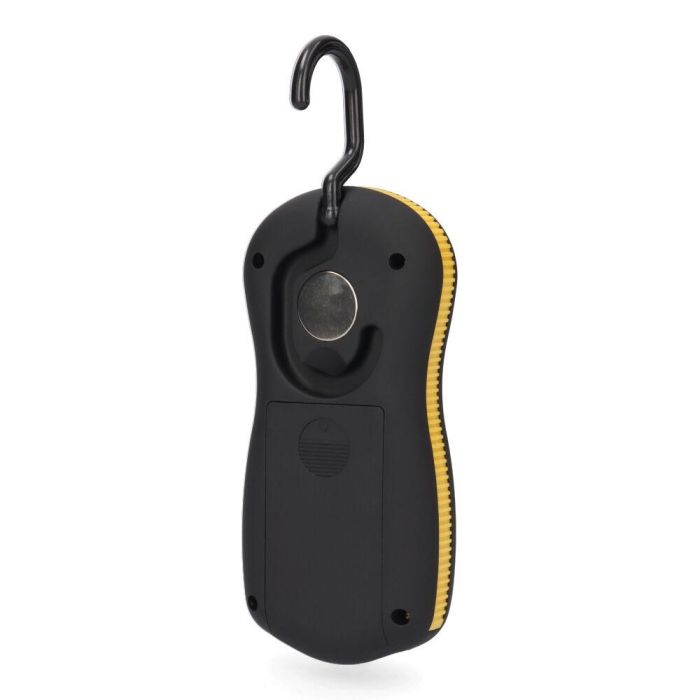 Edm Linterna led XL doble función con gancho + imán 230 lm, frontal + lateral, funciona con 3 x AAA (incluidas) 6