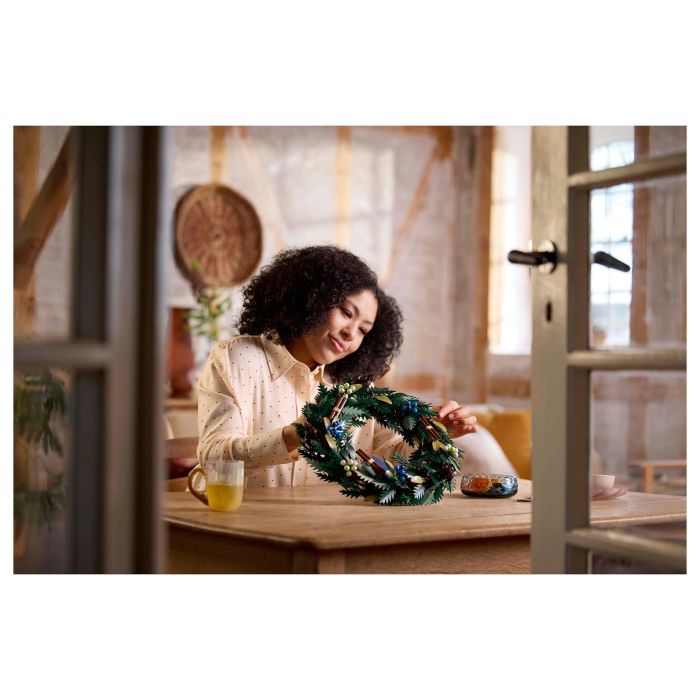 LEGO Art Corona de Navidad, Juego de Construcción, 1194 Piezas, Multicolor, 18+